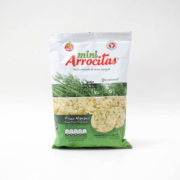 Arrocitas - Mini arrocitas sabor finas hierbas (50gr)