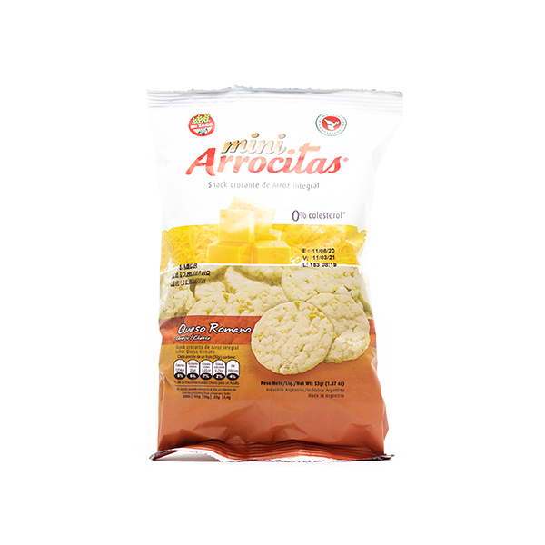 Arrocitas - Mini arrocitas sabor queso (50gr)