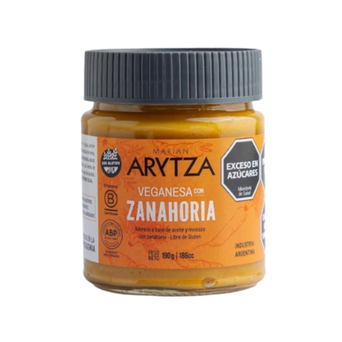 Arytza - Veganesa con zanahoria (190gr)