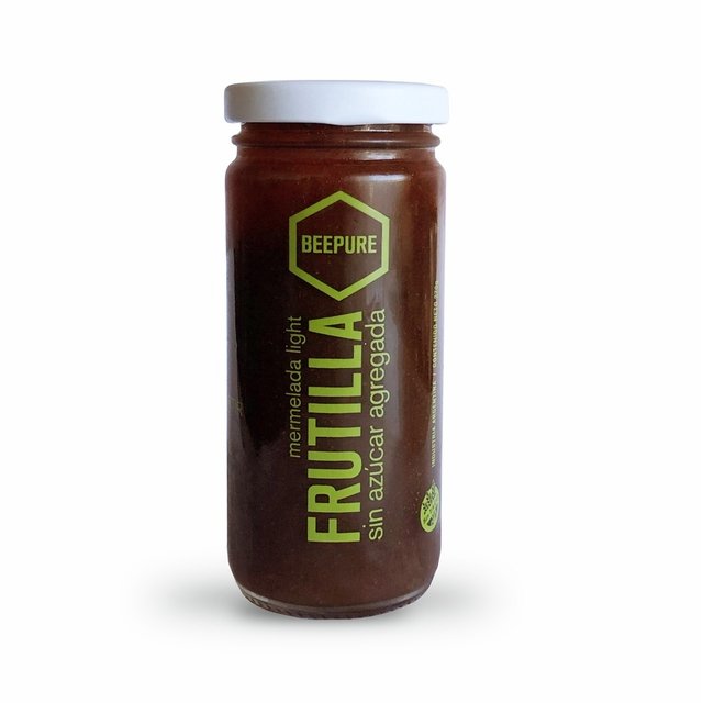Beepure - Dulce de Frutilla Premium Sin Azúcar (240gr)