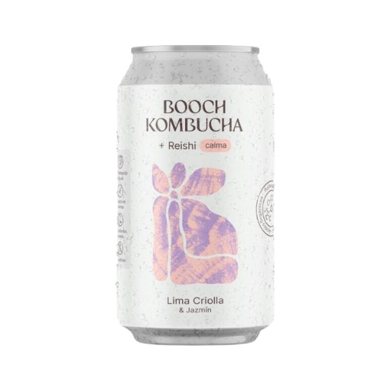 Booch - Kombucha sabor Lima Jazmin y Reishi (354cc)