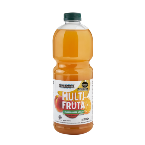 Cuarto creciente - Jugo multifrutas con stevia (1,5lt)