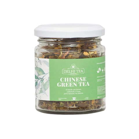 Delhi Tea - Te en hebras Chinese Green Tea 20 gr