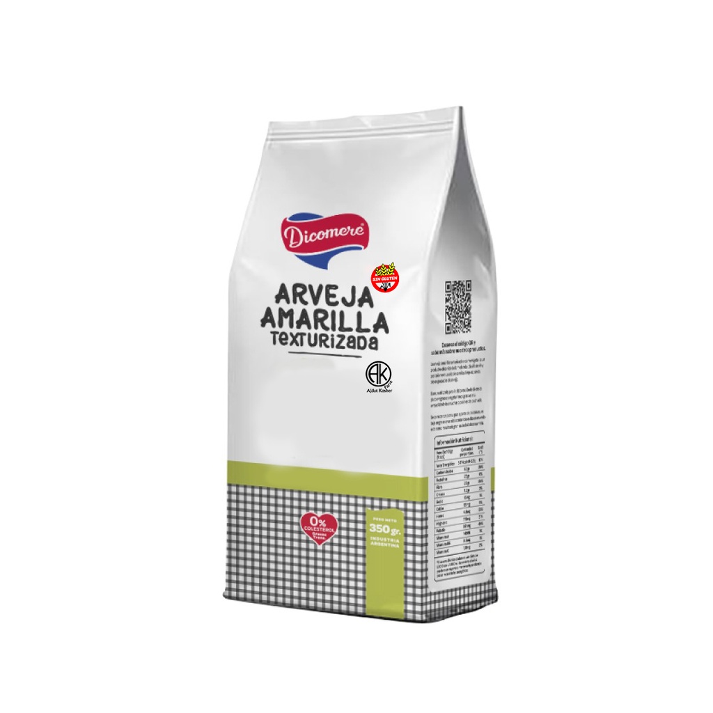 Dicomere - Arveja Amarilla Texturizada 350 gr
