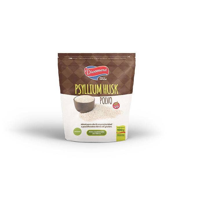 Dicomere - Psyllium husk en polvo (100gr)