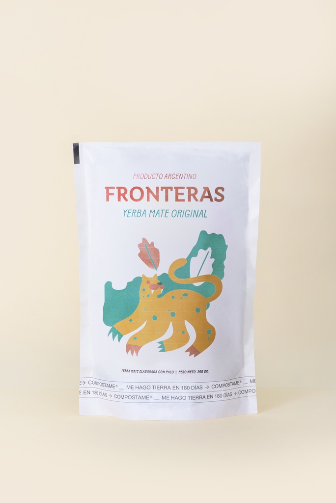 Fronteras - Yerba mate original (repuesto 250gr)