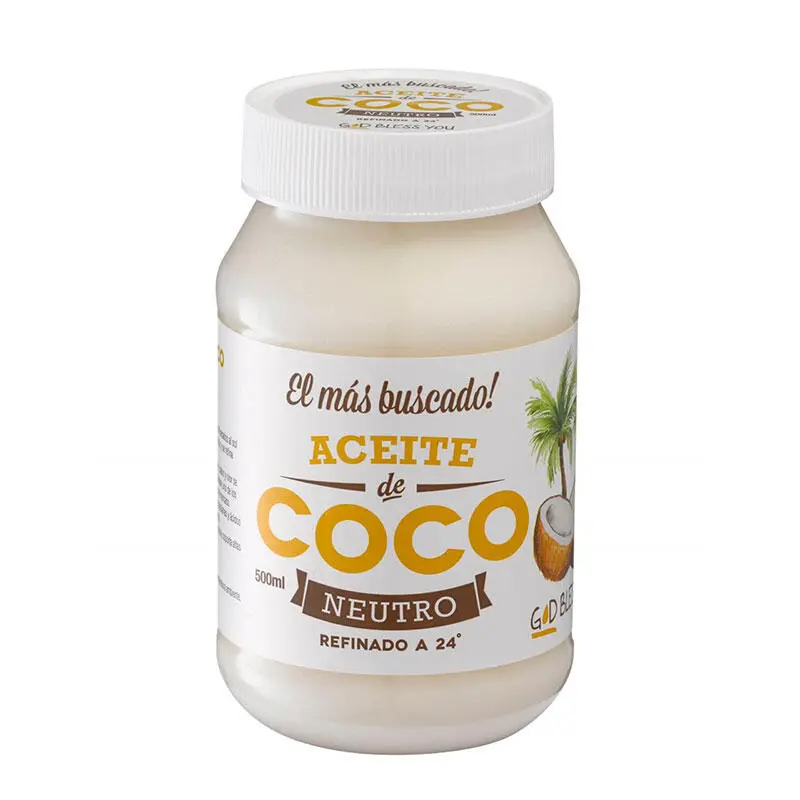 God Bless You - Aceite de coco neutro (500ml)