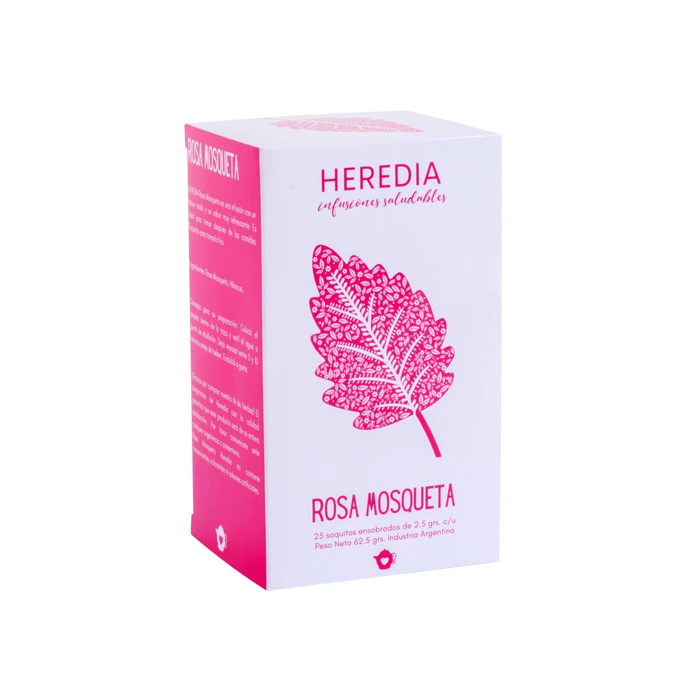 Heredia - Té rosa mosqueta (25 saquitos)