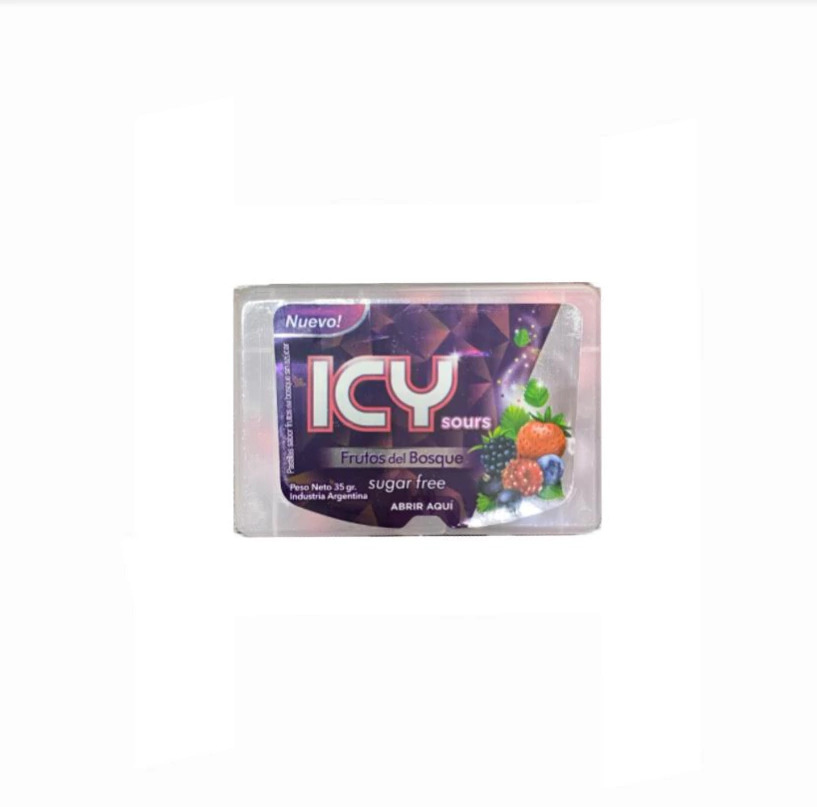 ICY Mints - Pastillas sin azúcar frutos del bosque (display 6 unidades)