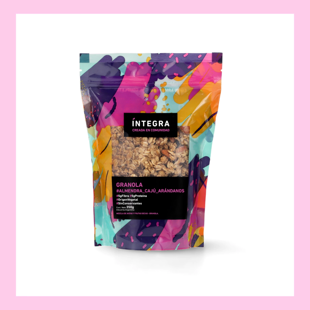 Integra - Granola almendras, caju y arandanos (1Kg)