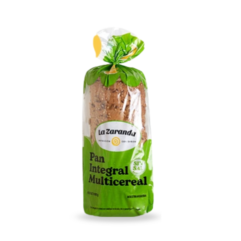 La Zaranda - Pan multicereal con semillas sin sal (500gr)