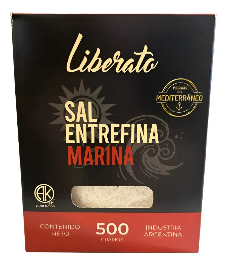 Liberato - Sal Marina Entrefina (Caja de Cartón) 500gr