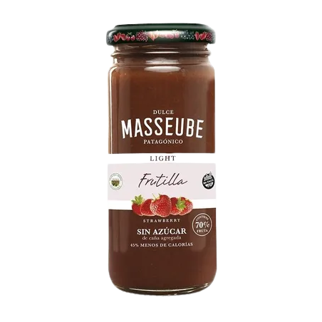 Masseube - Mermelada light de frutilla (260gr)