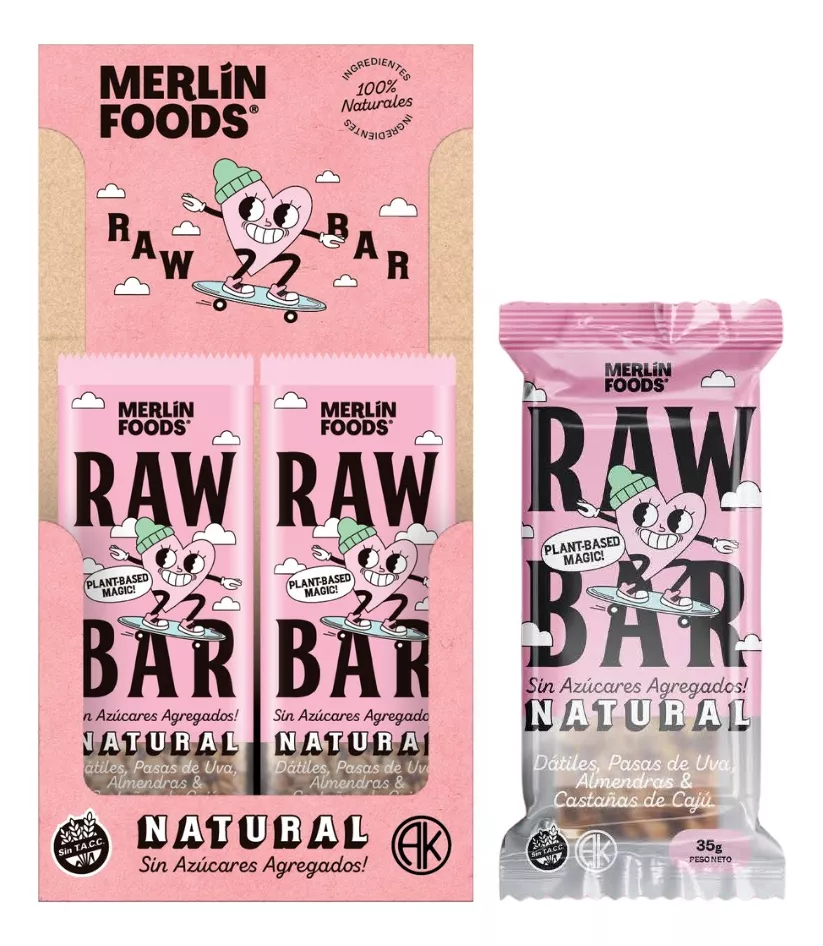 Merlin Foods - Barrita Natural (caja x 14 unidades)