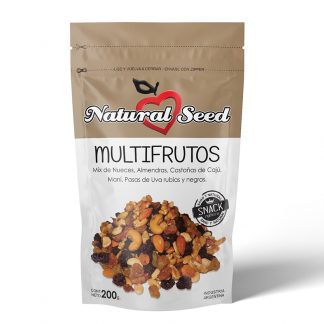 Natural Seed - Multifrutos (Mix Frutos Secos y Desecados) 200 gr