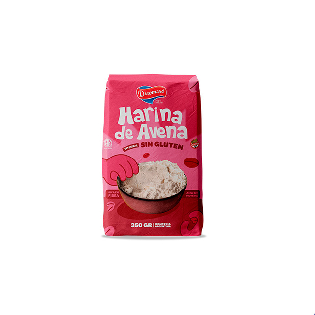 Dicomere - Harina de Avena Integral sin gluten (350gr)