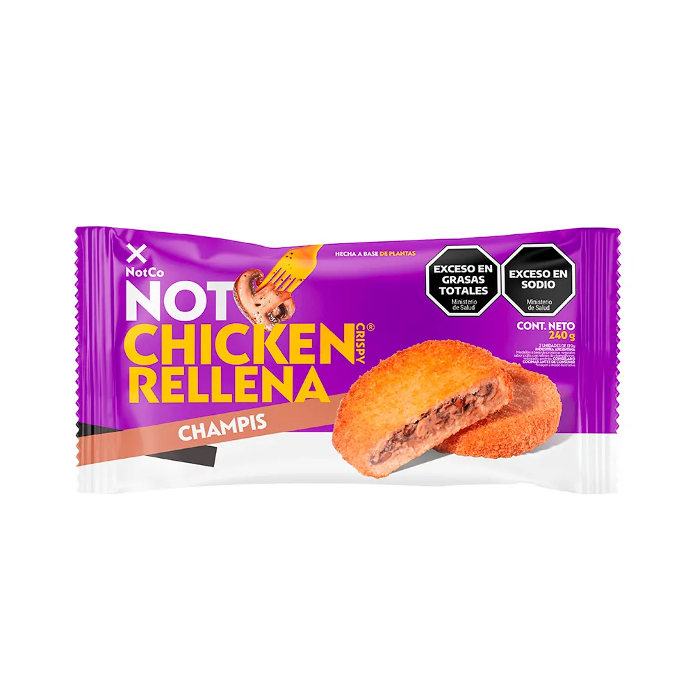 The Not Company - Not chicken burger rellena de Champis (Pack 2 unidades - 240 gr)