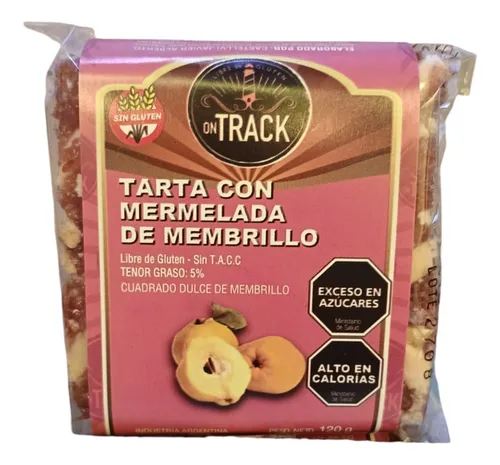OnTrack - Cuadrado de Pasta Frola (display 12 unidades)