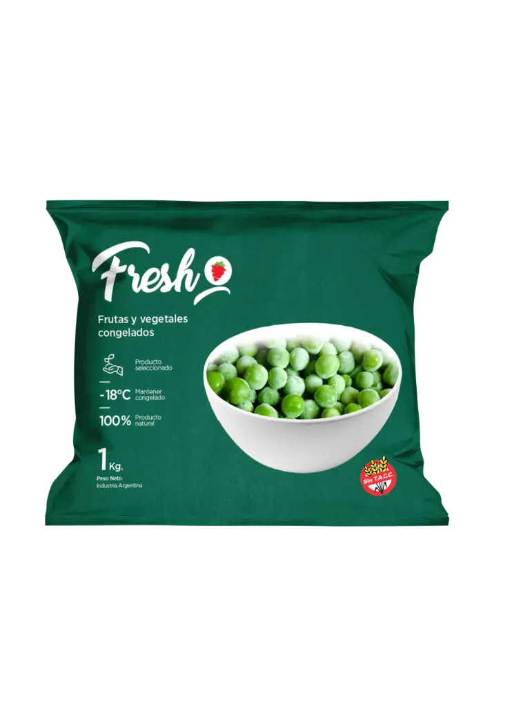 Fresh - Arvejas congeladas (1 kg) 