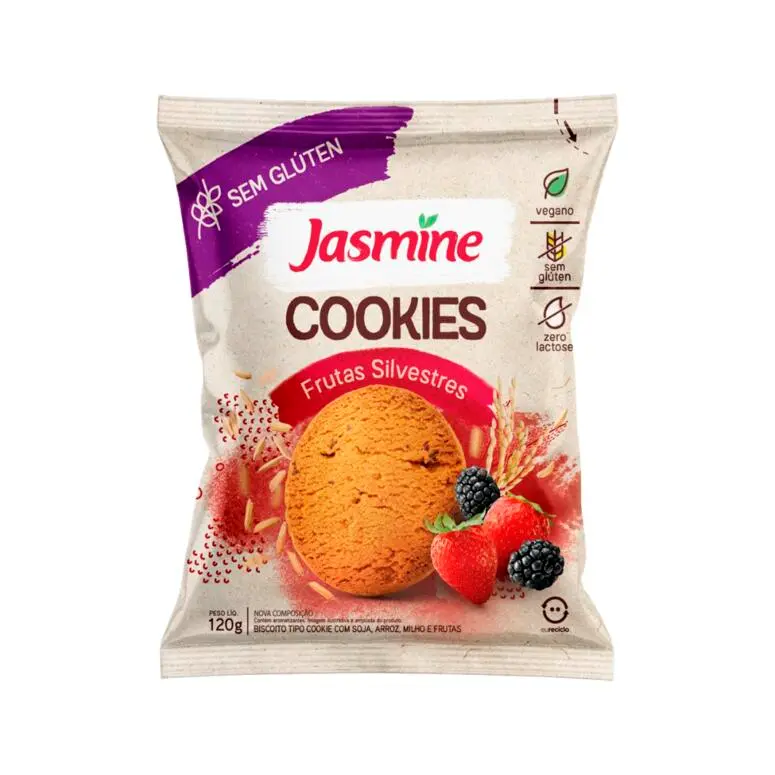 Jasmine - Cookies sin gluten de frutas silvestres x 120 gr