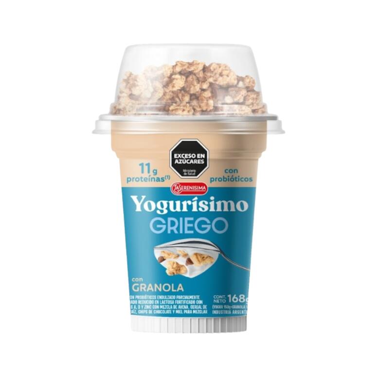 Yogurisimo - Yogur Griego con Granola x 168g