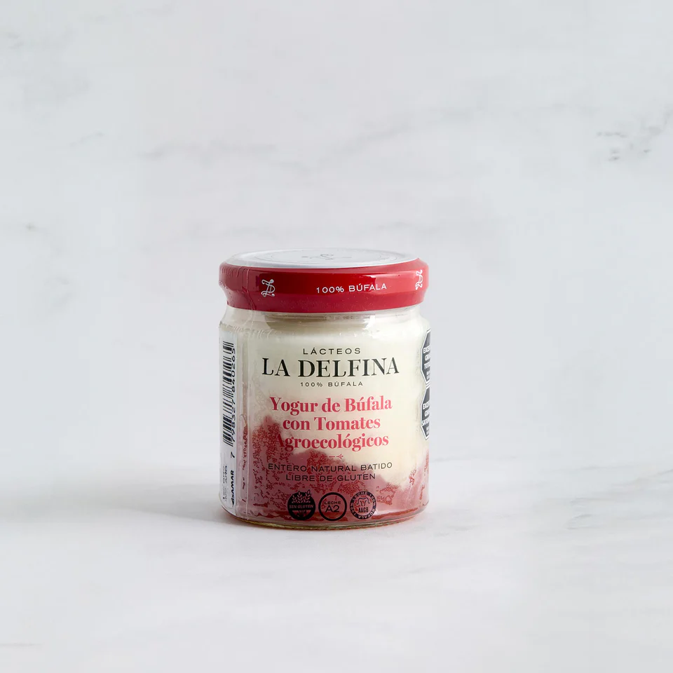 La Delfina - Yogur batido de Bufala con Tomate Agroecologico 160 gr