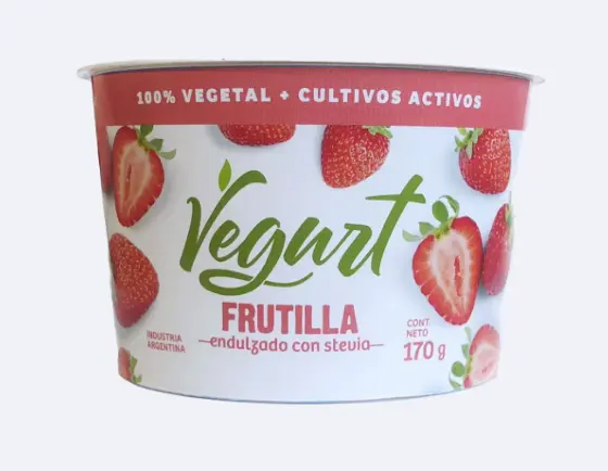 Vegurt - Yogurt Frutilla Vegurt (170gr)