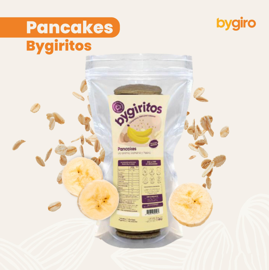 Bygiro Pancakes - Mini pancakes CHOCO bygiritos (pack por 18 unidades 400gr) 
