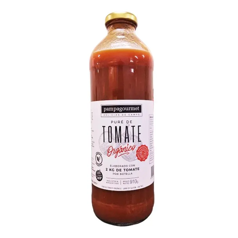 Pampa Gourmet - Puré de tomates orgánico (900gr)