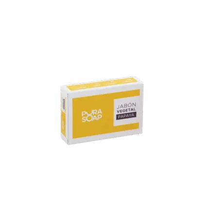 Pura Soap - Jabon vegetal Papaya 85 gr