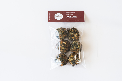 [AMOED011] Amoedo - Buñuelos de acelga (pack 6 unidades -150gr)
