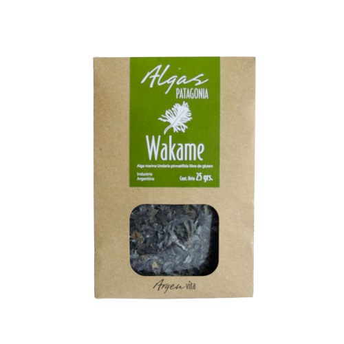 [ARGEN003] Argenvita - Algas Marinas Wakame / Undaria 25 gr