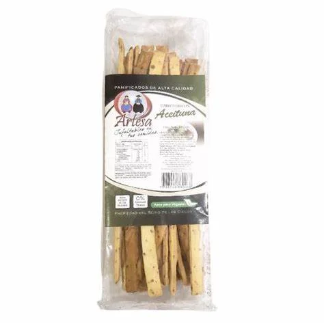 [ARTES020] Artesa - Grisines veganos saborizados aceituna (160gr)