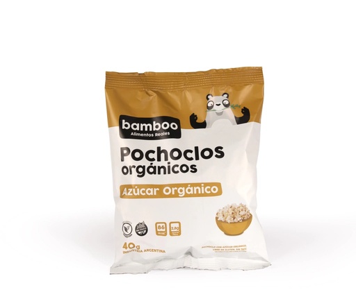 [BAMBO002] Bamboo - Pochoclos con azúcar orgánico mini (pack 40gr)