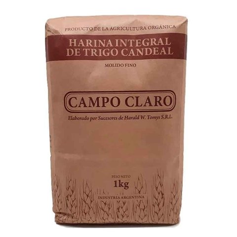 [CAMPO003] Campo claro - Harina integral de centeno (1 kilo)