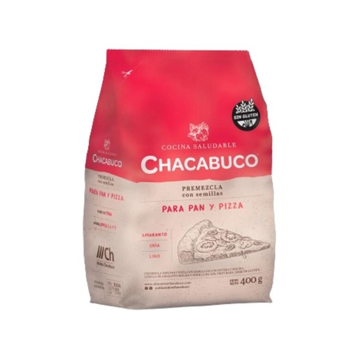 [CHACA012] Chacabuco - Premezcla con semillas para pan y pizza (400gr)