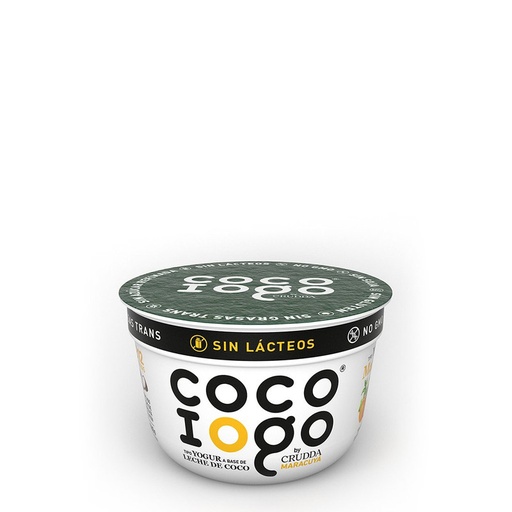 [COCOI007] Coco Iogo - Yogurt vegano sabor mango y maracuyá (160gr)