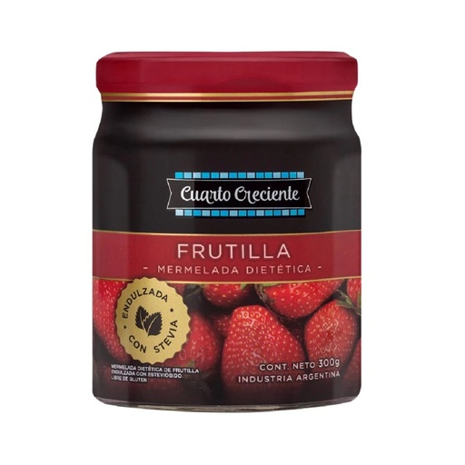 [CUART019] Cuarto creciente - Mermelada con stevia de frutilla (280g)