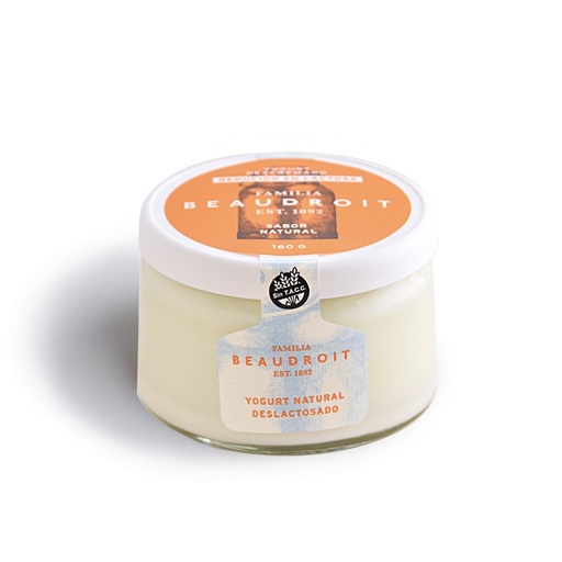 [FAMIL001] Familia Beaudroit - Yogur descremado deslactosado natural (160gr)