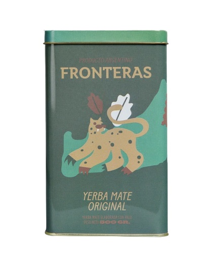 [FRONT025] Fronteras - Yerba mate original (lata x 500gr)