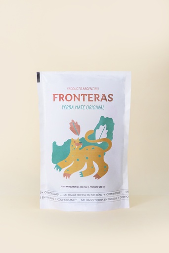 [FRONT027] Fronteras - Yerba mate original (repuesto 250gr)