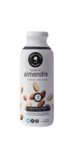 [GKERS003] Green Food Makers - Bebida de almendra sabor original (330ml)