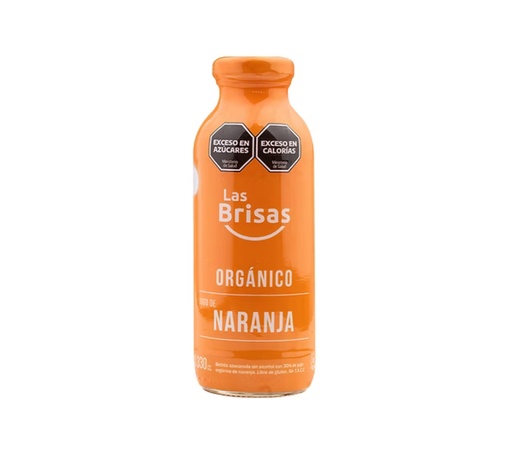 [LASBR014] Las Brisas - Jugo Orgánico Naranja 330 ml