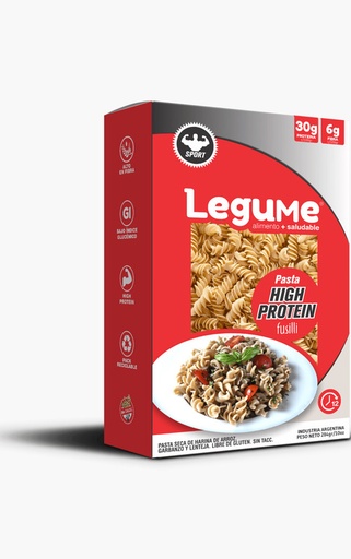 [LEGUM003] Legume - Pasta high protein fusilli (284gr)