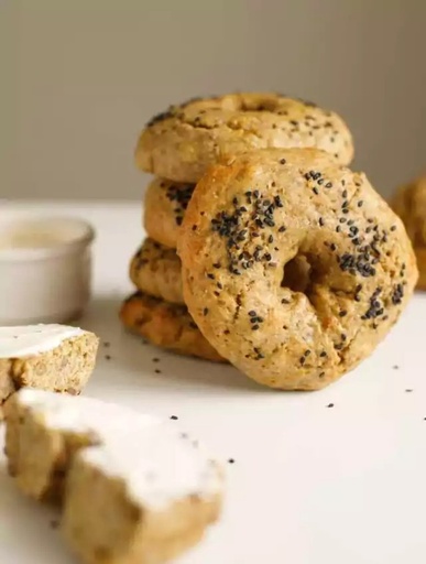 [MAMIK016] Mami Keto - Pan bagel de harina de almendras (4 unidades)