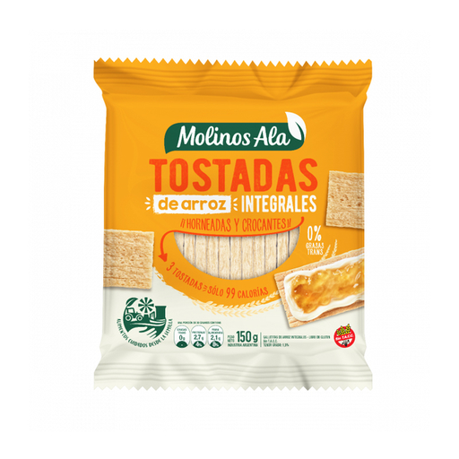 [MOLIN010] Molinos Ala - Tostadas integrales (150gr)