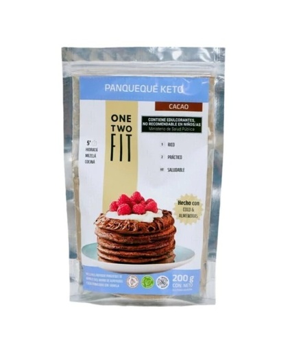[ONETW002] One two fit - Pancake keto de cacao (200gr)