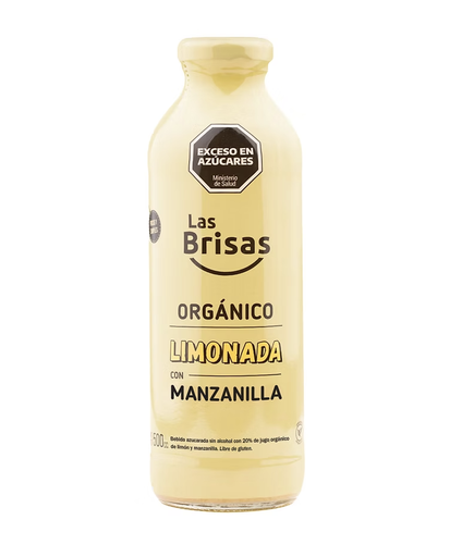 [LASBR028] Las Brisas - Limonada con Manzanilla envase de vidrio 500 ml