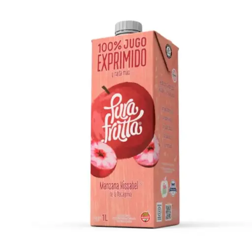 [PURAF012] Pura Frutta - Jugo natural sabor manzana kissabel (1lt)