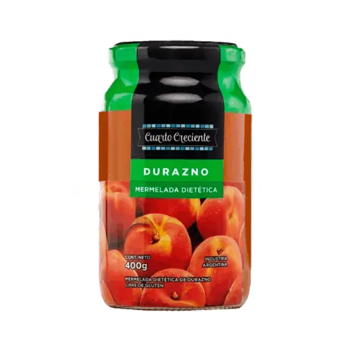 [CUART030] Cuarto creciente - Mermelada Dietetica de Durazno (400gr)